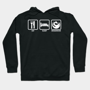 Eat Sleep Con Hoodie